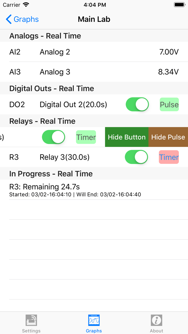 RIO Data View, List View