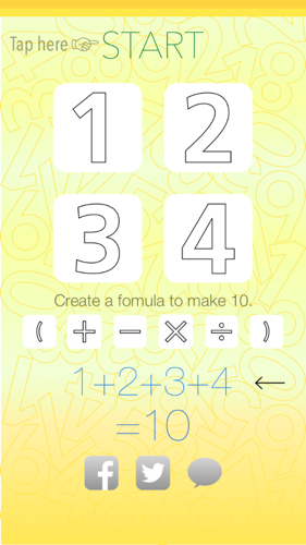 TenPuzzle - Make 10 Start